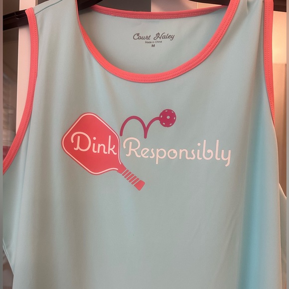 Tops - Pickle ball graphic tank